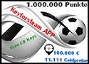 Keyforsteam APP im WM Fieber - 11.111 Geldpreise - 100.000 EUR - FREE CD KEYS