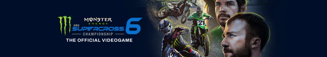 Das offizielle Motocross-Meisterschaftsspiel: Monster Energy Supercross 6