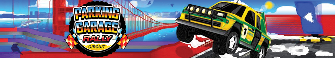 Einzigartige Rennen in einer Tiefgarage: Parking Garage Rally Circuit
