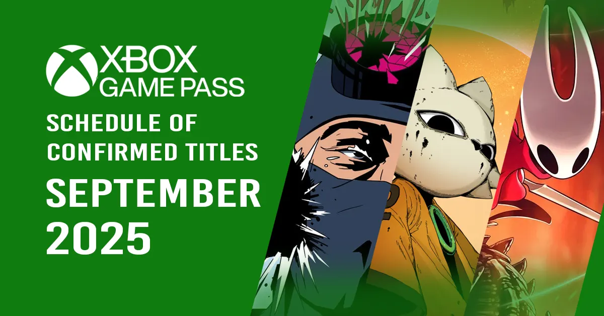 Xbox Game Pass September 2025 Lineup