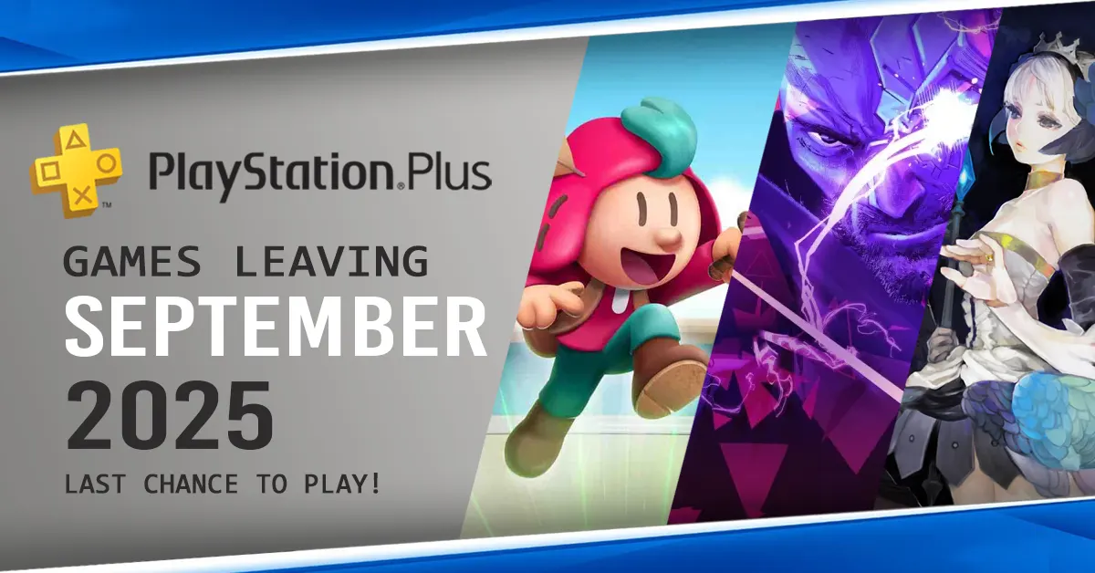 Games Leaving PlayStation Plus September 2025