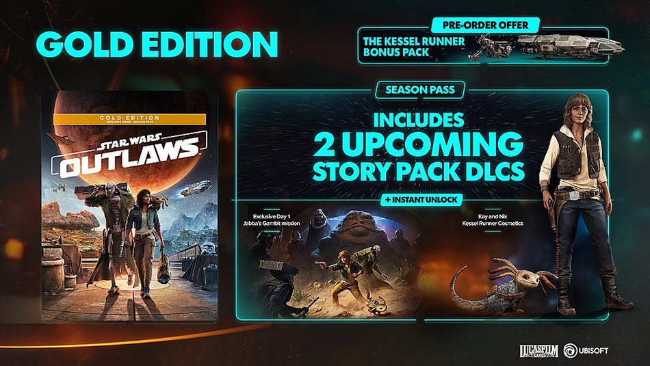 Star Wars: Outlaws Gold Edition