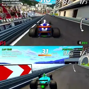 4PGP: Four-Player Grand Prix - 4-Spieler-Split-Screen