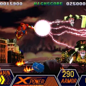 70s-style Robot Anime Geppy-X - X-Thunder