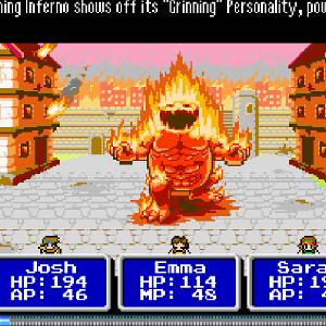 8-Bit Adventures 2 Strahlender Inferno Boss