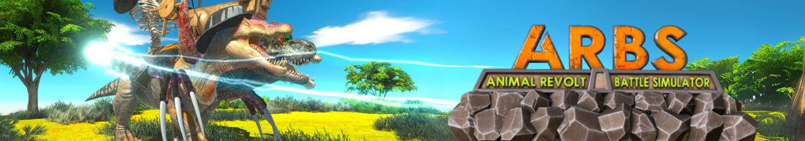 Erschaffen Sie prähistorische Monster für Kämpfe im Animal Revolt Battle Simulator