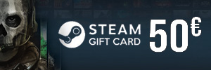 Eine Steam-Karte, um Modern Warfare 2 zu kaufen Eine Steam-Karte, um Modern Warfare 2 zu kaufen