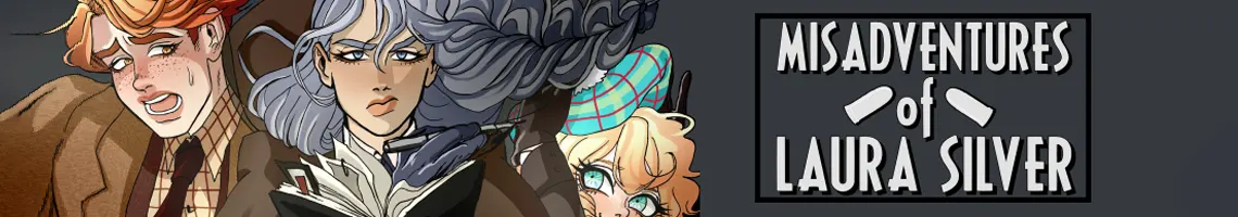EIN GRAPHISCHER ROMAN MIT MEHREREN ENDEN UND SCHWARZEM HUMOR: MISADVENTURES OF LAURA SILVER
