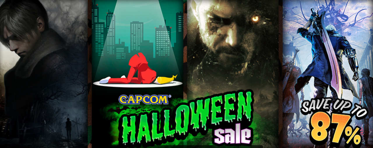 Capcom Halloween Sale