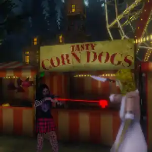 Carnival Massacre - Maiskolben-Hotdogs