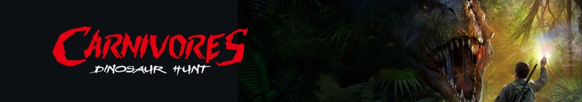 Jagen Sie die gefährlichsten Dinosaurier in Carnivores: Dinosaur Hunt
