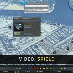 Cities Skylines Snowfall Gameplay Video