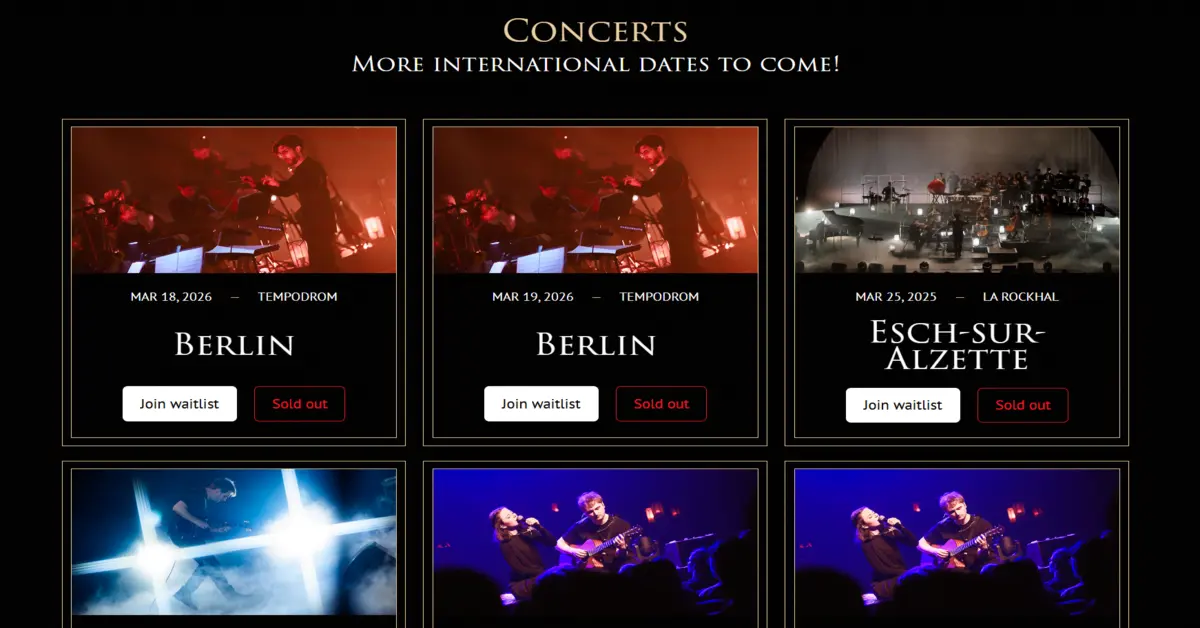 Clair Obscur: Expedition 33 Konzert