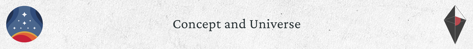 Konzept und Universum