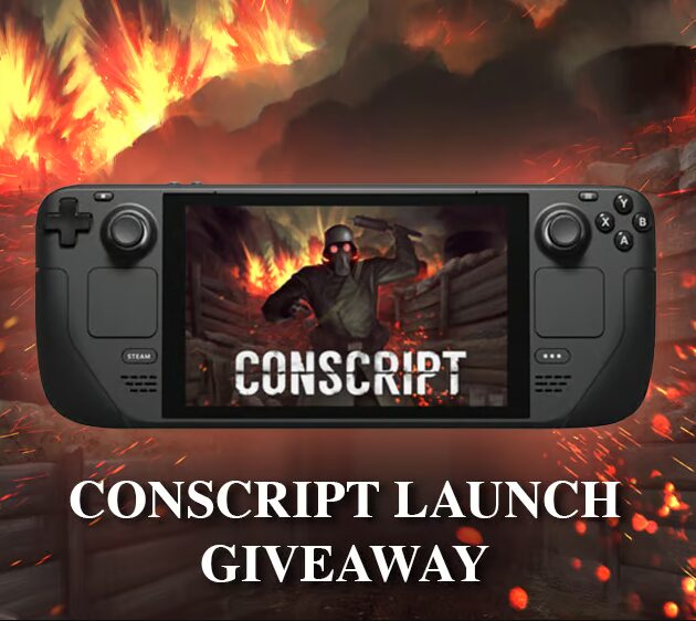 Gewinne ein kostenloses Steam Deck OLED, ein HyperX-Headset und mehr mit dem CONSCRIPT-Gewinnspiel