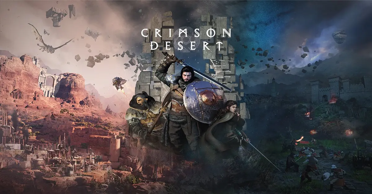 Crimson Desert-Protagonist Kliff blickt über den riesigen, vom Krieg zerrütteten Kontinent Pywel