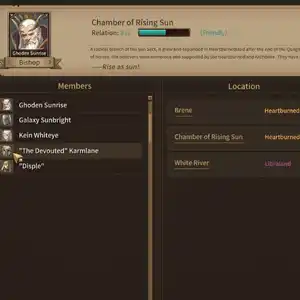 Crown and Adventure - Organisation-Register