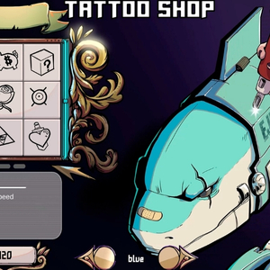 Cyberwar Neon City - Tattoo-Shop