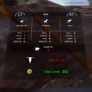 1st person hunting simulation