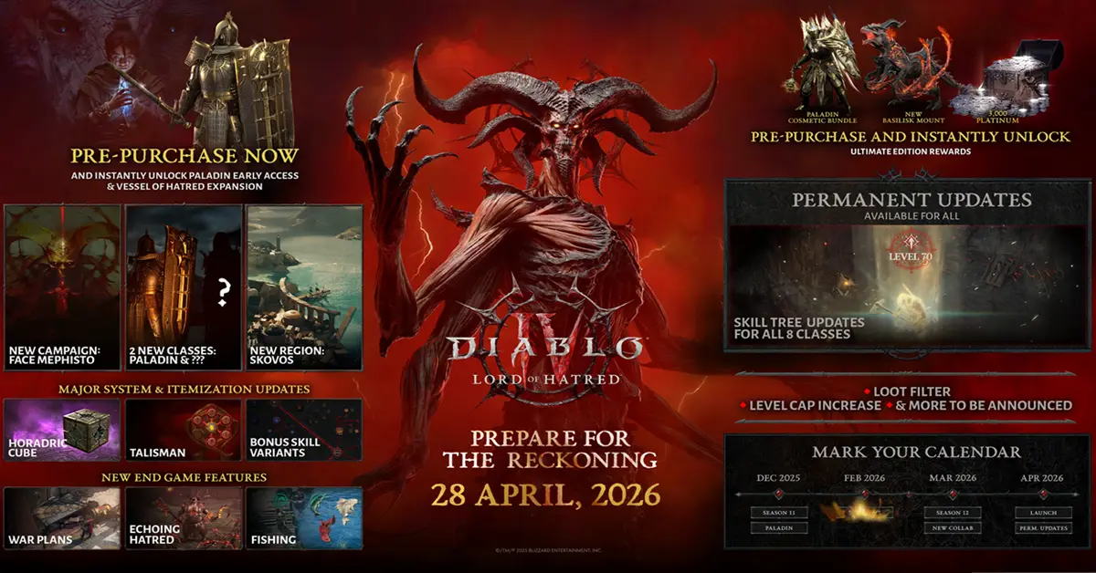 Diablo 4 Lord of Hatred Erweiterung Key-Preisvergleich.