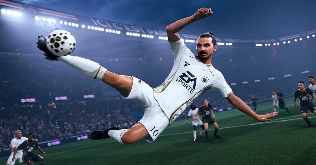 Stürmer erzielt in EA Sports FC 26 bei einem Regen-Match ein Tor in den Winkel