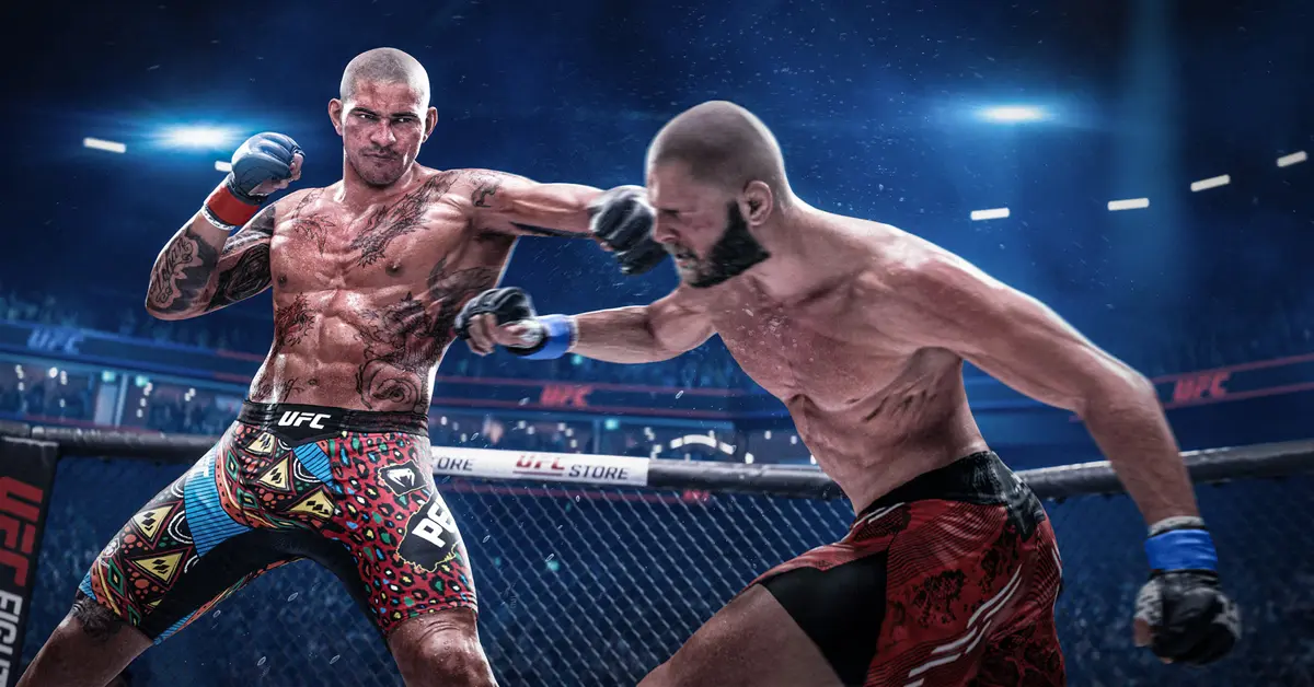 EA Sports UFC 6 Kampfgeschehen auf PS5 und Xbox Series X/S