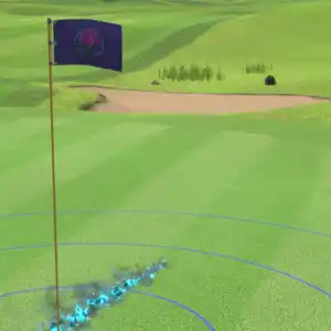 EVERYBODY'S GOLF HOT SHOTS - Fahne und Loch