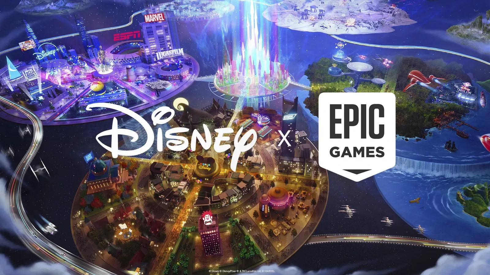Epic Games und Disney haben sich für ein riesiges Universum innerhalb von Fortnite zusammengeschlossen.