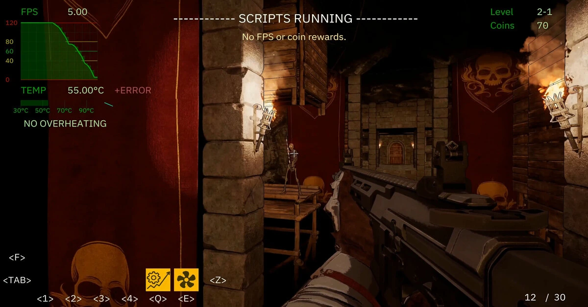 FPS Quest Angekündigt: Deine Framerate ist dein Lebensbalken