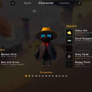 Finding Mosey - Charakter