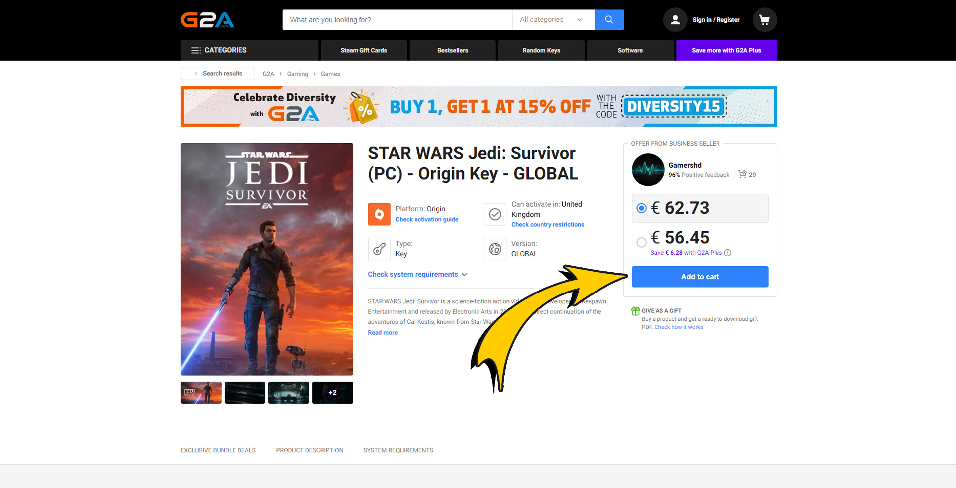 wie Sie Ihren G2A-Rabattcode anwenden und Geld sparen können