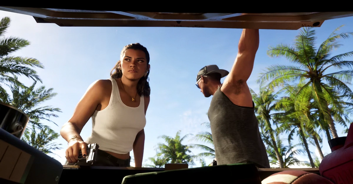 GTA 6 PS5 Aufnahmen aus dem offiziellen Rockstar-Trailer