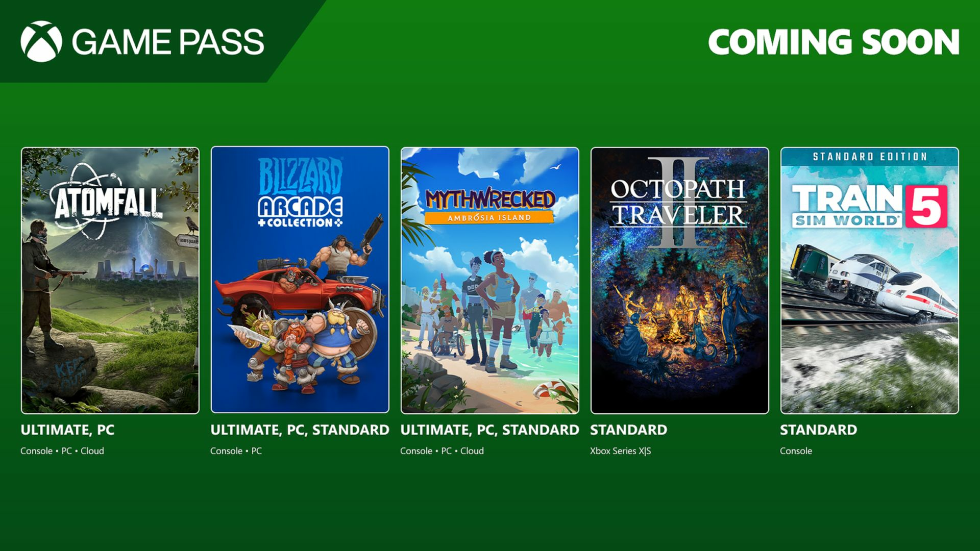 Xbox Game Pass März Welle 2