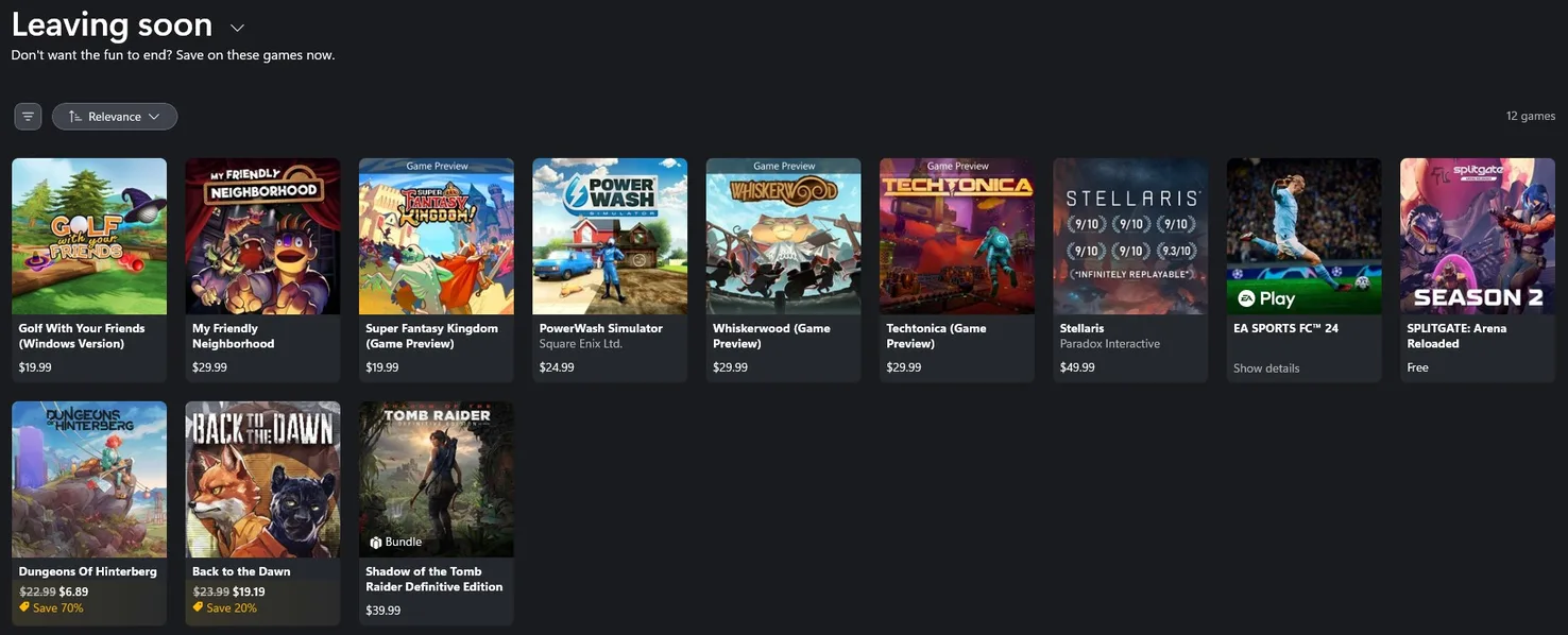Wave 1  Games Leaving Xbox Game Pass in July 2026