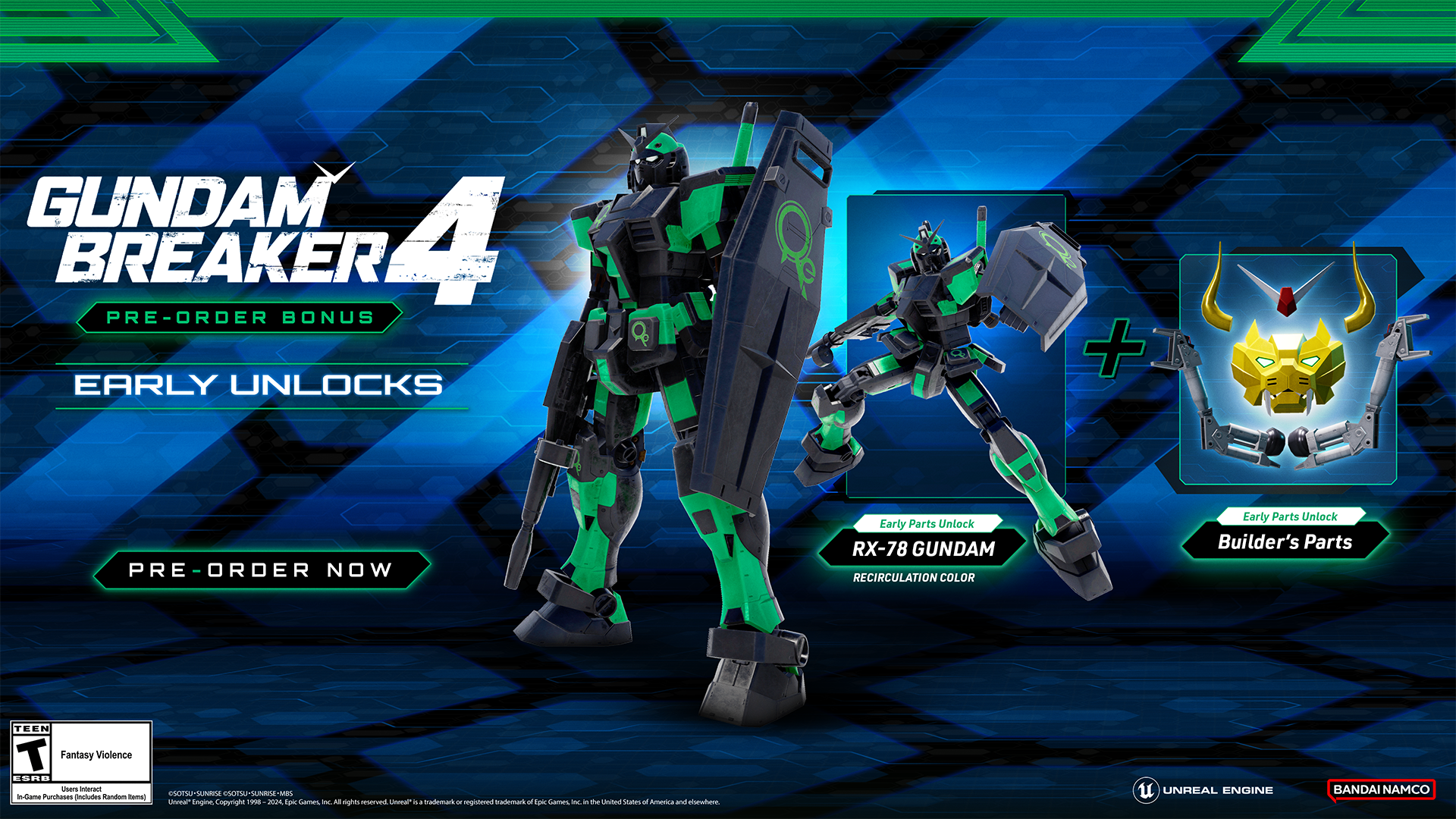 Gundam Breaker 4 Vorbestellungsbonus