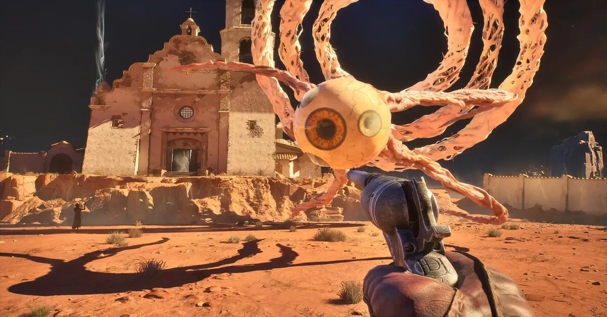 Guns of Eschaton vereint Soulslike-Kämpfe mit einem okkulten Wilden Westen