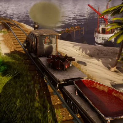 Hazel Sky - Fahrender Zug