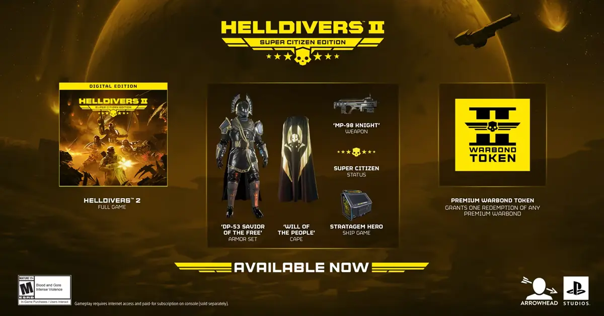 Geleakte funktionale Helm-HUD-Oberfläche in Helldivers 2