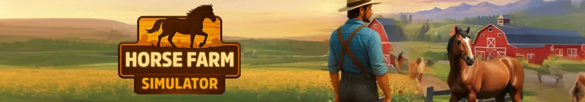 Ein Pferdehof-Management- und Lebenssimulation: Horse Farm Simulator