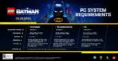 LEGO Batman Legacy of the Dark Knight: Aktualisierte PC-Systemanforderungen