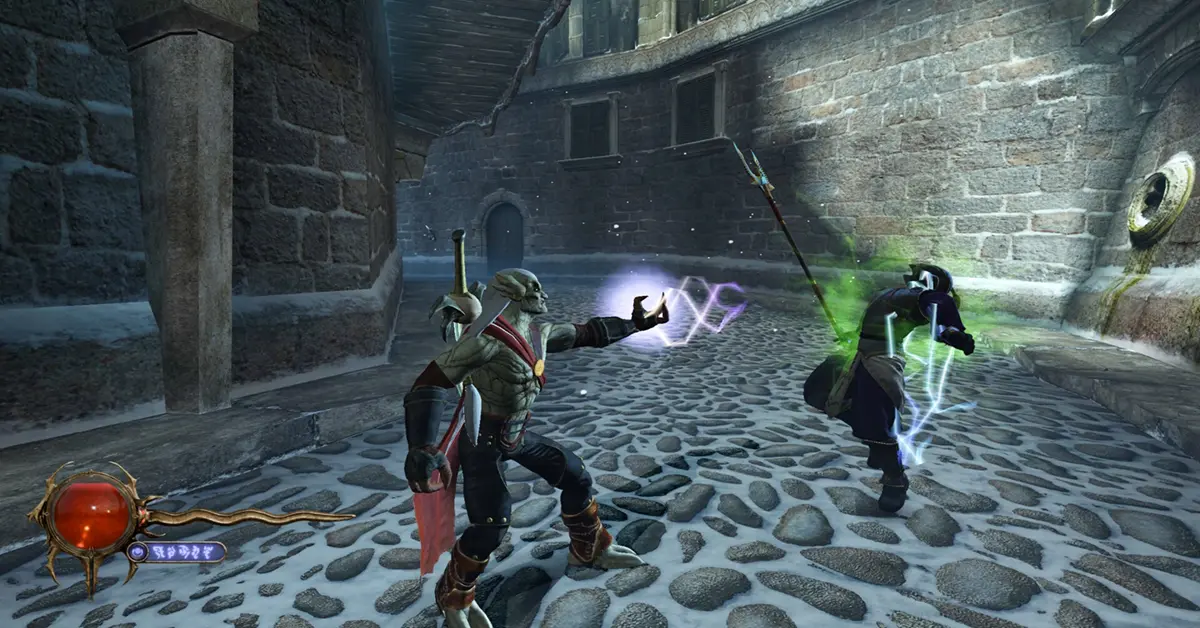 Kain nutzt Telekinese in Legacy of Kain Defiance Remastered