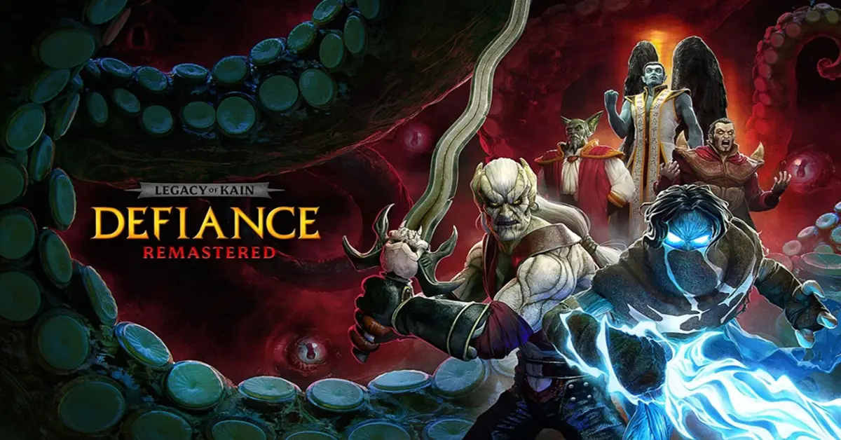 Legacy of Kain Defiance Remastered Kain und Raziel stehen zusammen