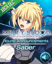 MELTY BLOOD TYPE LUMINA Saber Round Announcements Xbox One