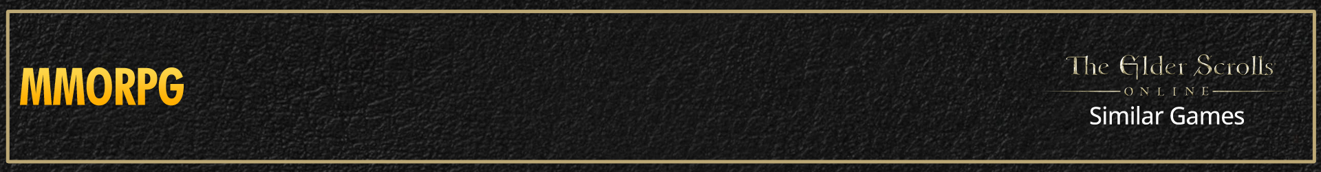 Beste MMORPGs wie ESO