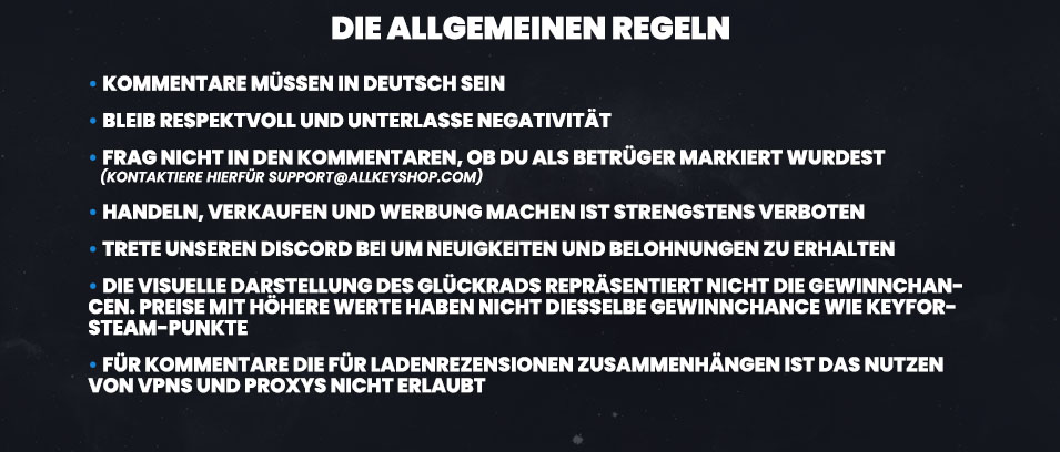 Regeln DE