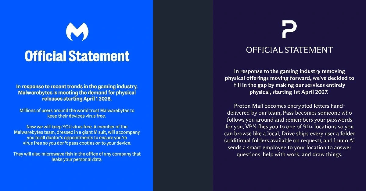 Fast-Food-Ketten sind nicht die einzigen, die sich über PlayStation lustig machen. Protonmail und Malwarebytes tun dies unter anderem ebenfalls.