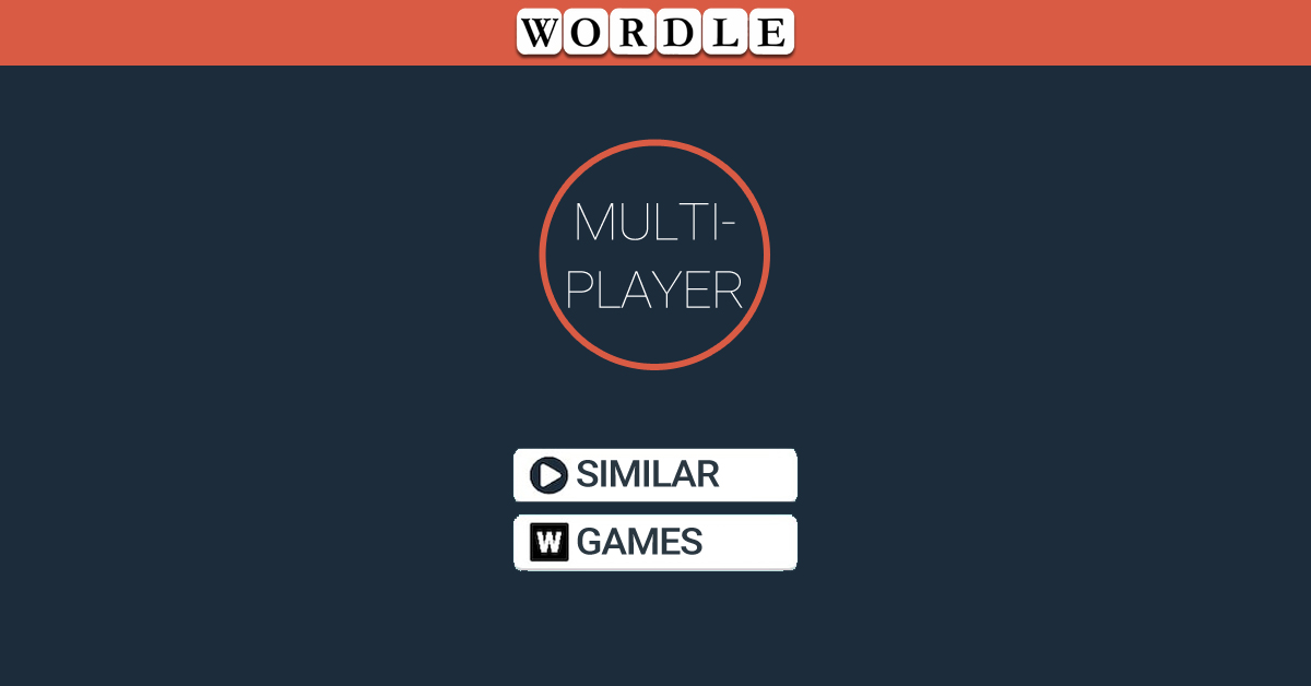 Mehrspieler-Spiele wie Wordle