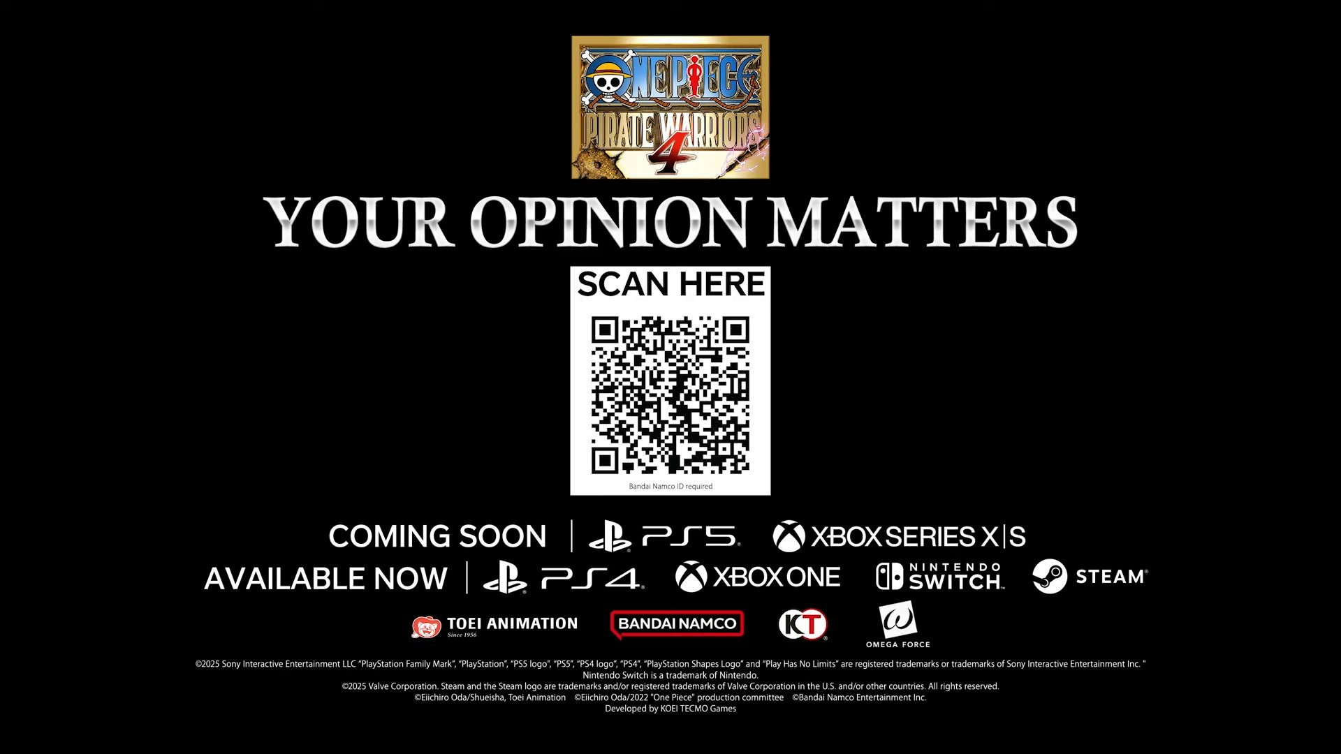 One Piece Pirate Warriors 4 Survey One Piece Pirate Warriors 4 Survey