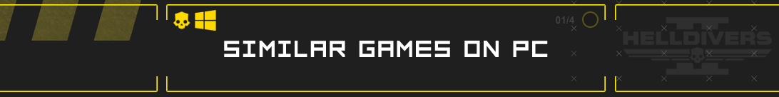 Spiele Ähnlich Wie Helldivers 2 auf PC