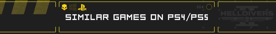 Die PlayStation-Auswahl von Spielen Wie Helldivers 2